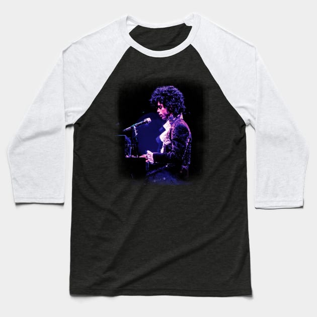 Prince Fan art Baseball T-Shirt by uky